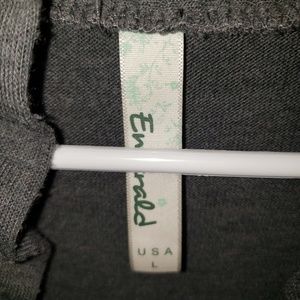 Gray cardigan